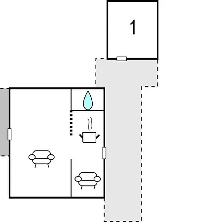 One-bedroom Holiday In Nykobing Sj